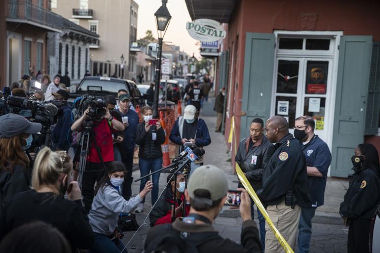 'Ambushed': New Orleans police officer shot in French Quarter by man in ...