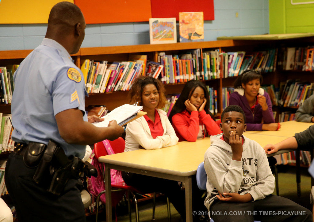 NOPD begins school campaign aimed at discouraging kids from 