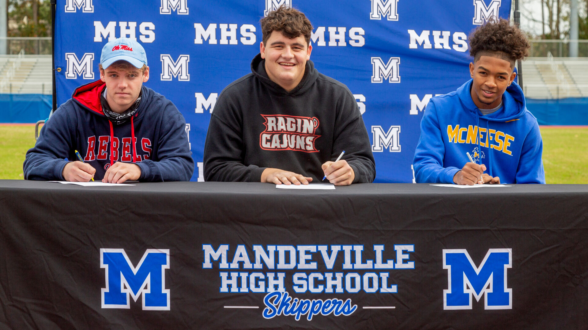 Mandeville's Caden Costa, Mackey Maillho and DeVon Tott sign letters of intent - Vimarsana News