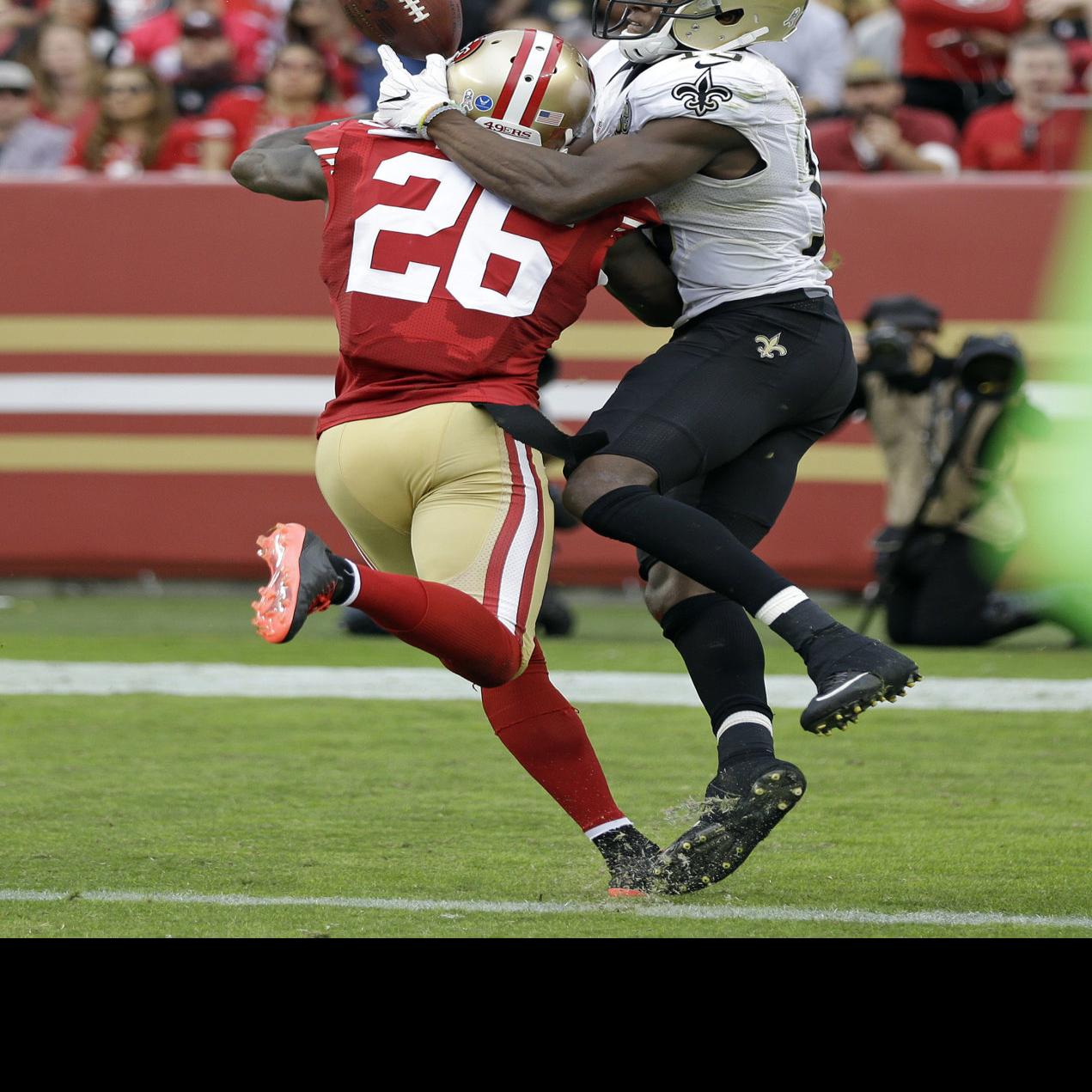 Saints rookie Michael Thomas catches attention of entire NFL after  highlight-reel catch against 49ers, Saints