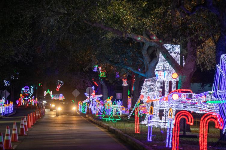 Christmas lights in Metairie
