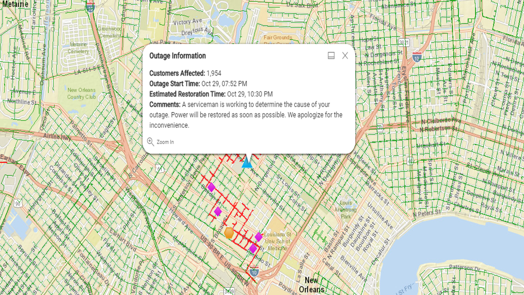 Entergy Most Mid City Residents Power Restored After 3 Hour Long Outage News Nola Com