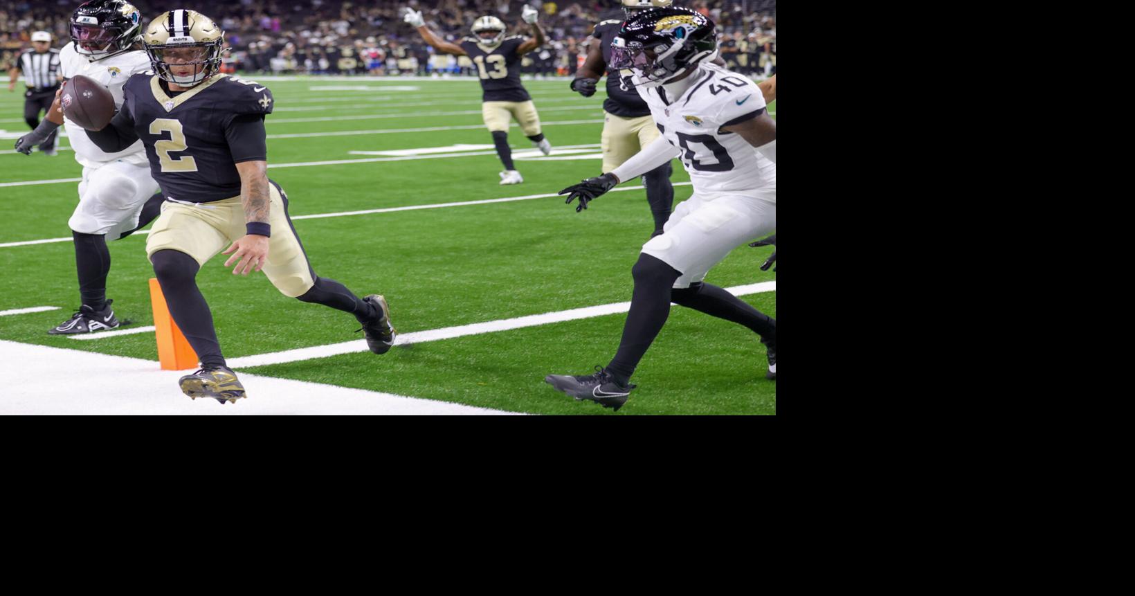 Spencer Rattler leads a late rally as Saints tie the Jaguars | Saints ...
