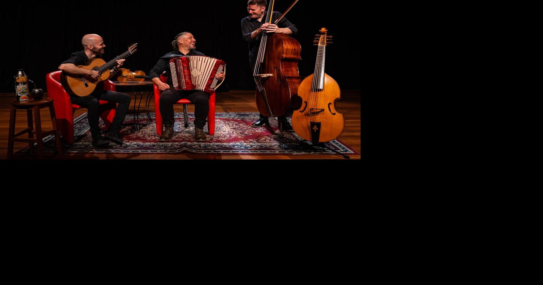 Brazil-based band set for three Louisiana performances, with special guest 'Sunpie' Barnes