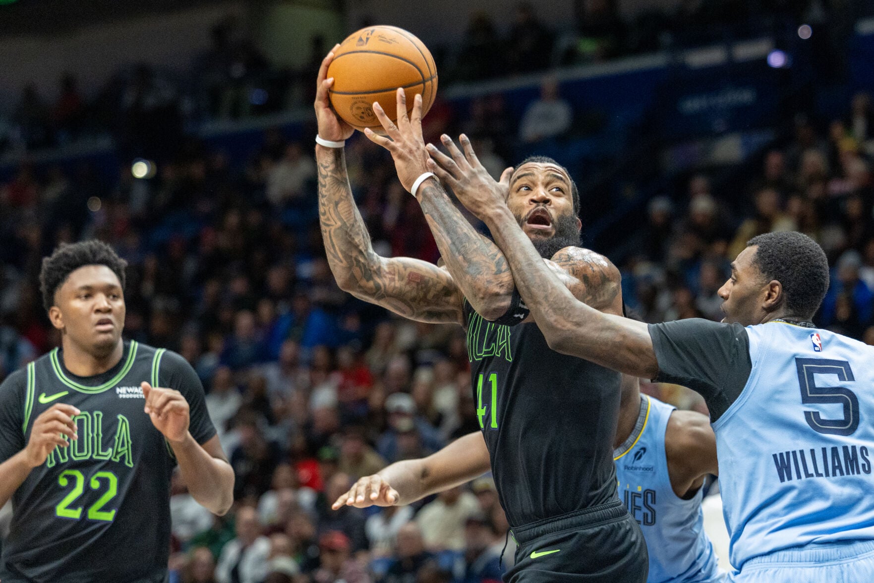 Image related to NBA announces new game time for Pelicans' game on Monday at Charlotte Hornets