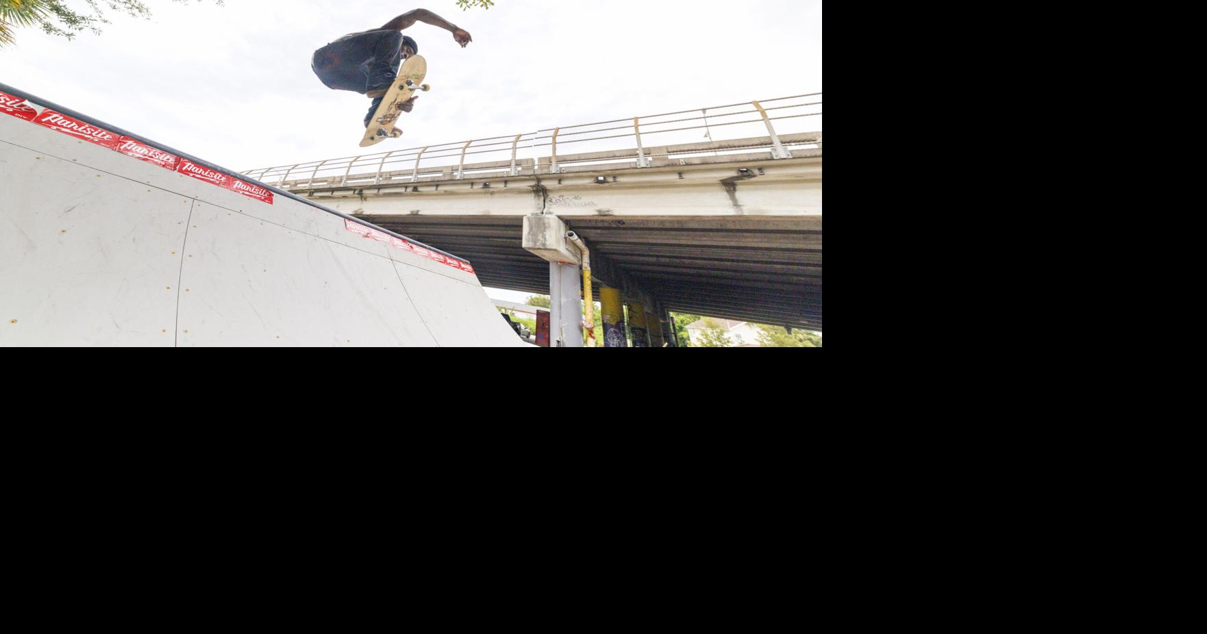 Photos: X Games ramp lives on at a community skate park in New Orleans
