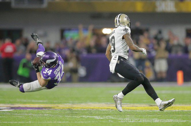 NFC divisional playoff: New Orleans Saints 24-29 Minnesota Vikings – as it  happened, NFL