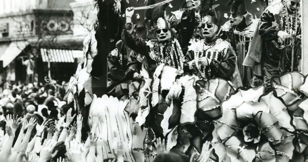 When did Mardi Gras beads first appear? Earlier than you think