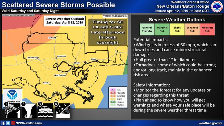 Strong winds, possible severe storms to begin Saturday afternoon in New ...