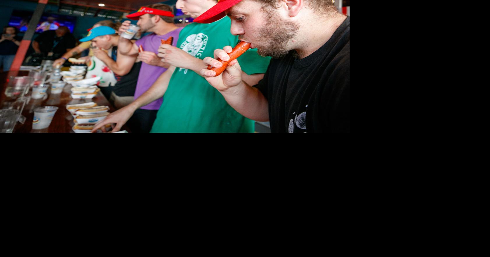 Hot Dog eating contest benefits non-profit