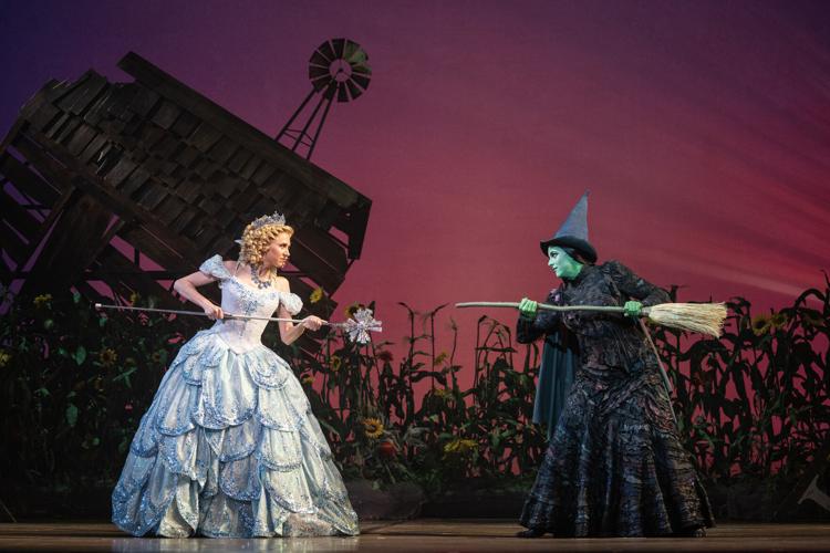 Celia Hottenstein as Glinda and Olivia Valli as Elphaba in the National Tour of WICKED, photo by Joan Marcus - 0222r.jpg