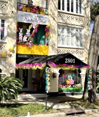 'Chris Owens' Easter Parade, Mardi Gras house floats, 2801 St. Charles Ave..jpeg