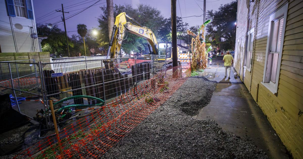 Uptown water main break spews 2 feet of water, flooding homes, prompting boil water advisories