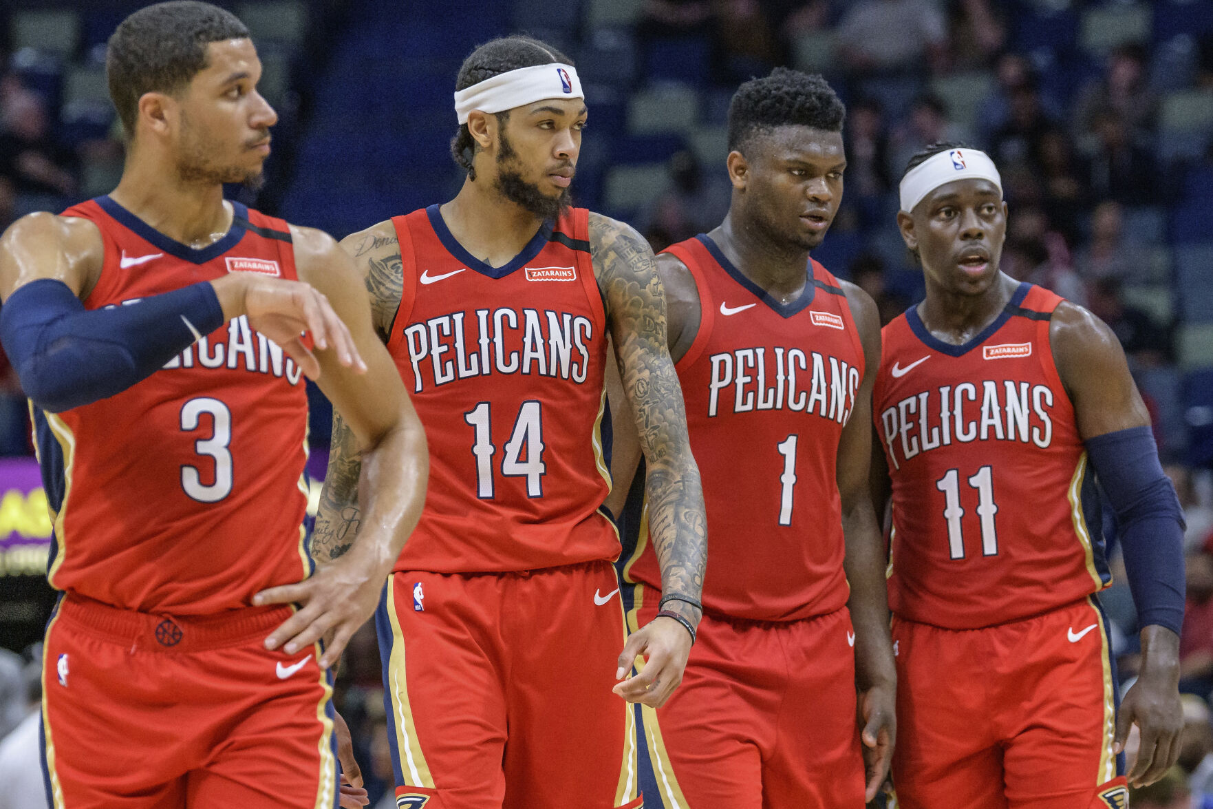 pelicans basketball roster