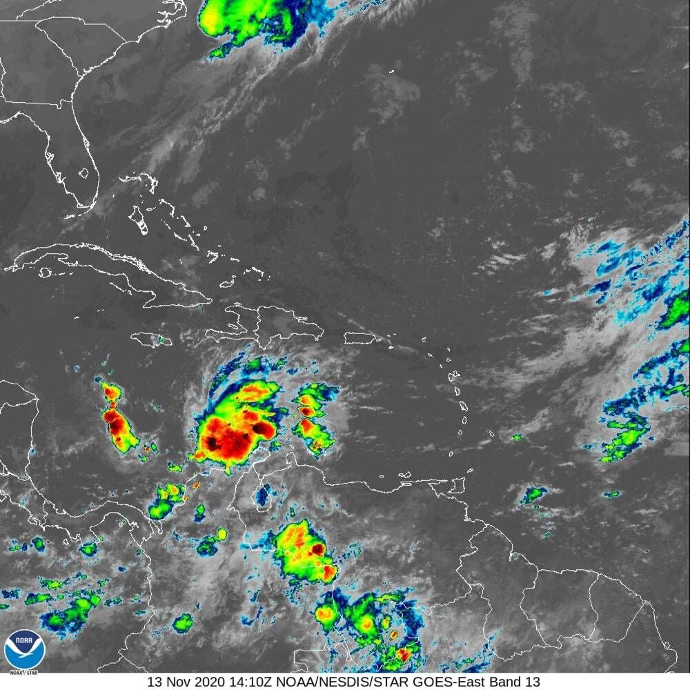 Tropical Depression Forms In Caribbean, Expected To Become Hurricane ...