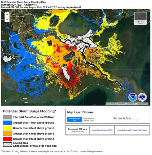 Flood Zone Map St Tammany Parish St. Tammany Is A Mess. Power Out, Trees On Houses, Flooding In Coastal  Areas | News | Nola.com