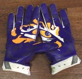 lsu football gloves