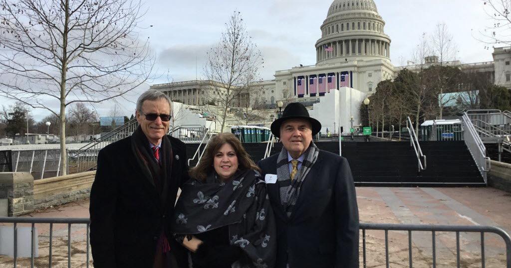 Gretna author parish clerk goes to inauguration gets #39 Capitol #39 dose