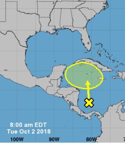 Low pressure in Caribbean has small chance of developing, moving to ...