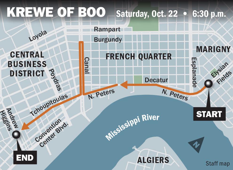 Krewe of Boo 2022 What to know about the parade and other frightfully