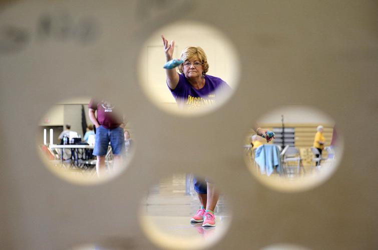 Greater New Orleans Senior Olympics bean bag baseball competition