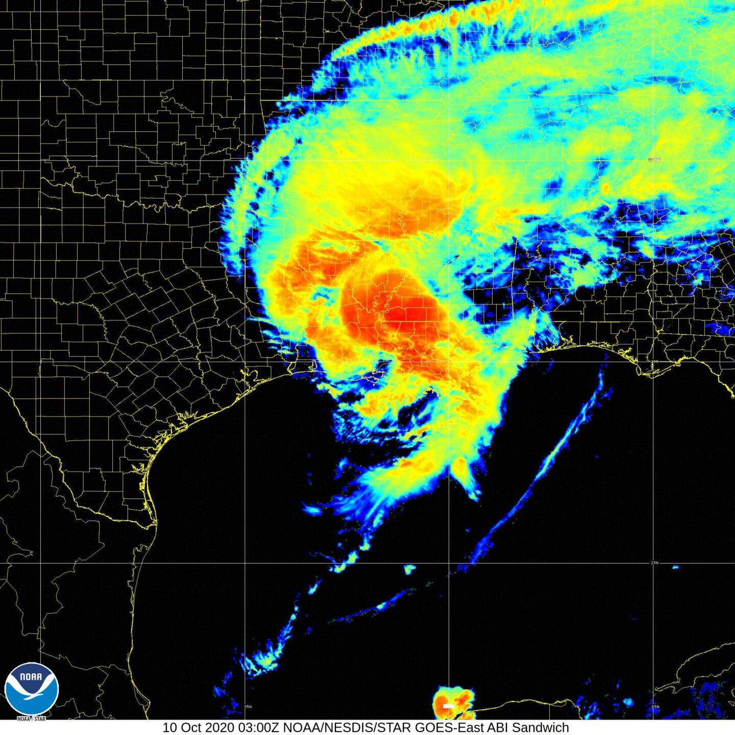 After Making Landfall Hurricane Delta Proves To Be A Major Rainfall Threat To Louisiana Environment Nola Com