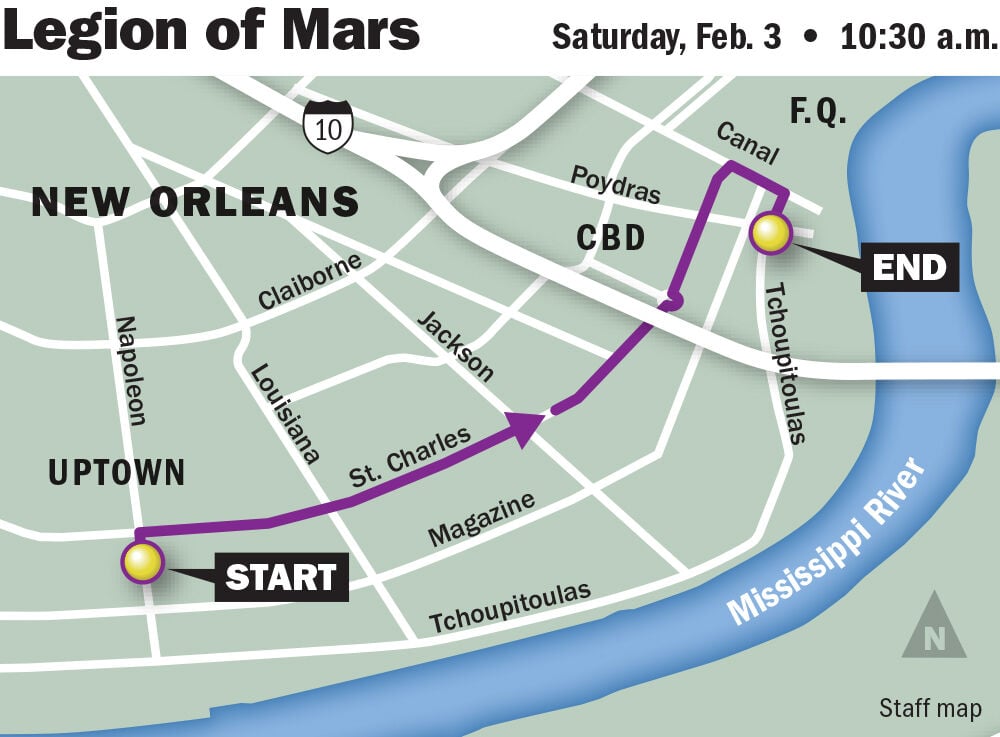 2024 Walking parades in New Orleans See list and maps., Descubra a