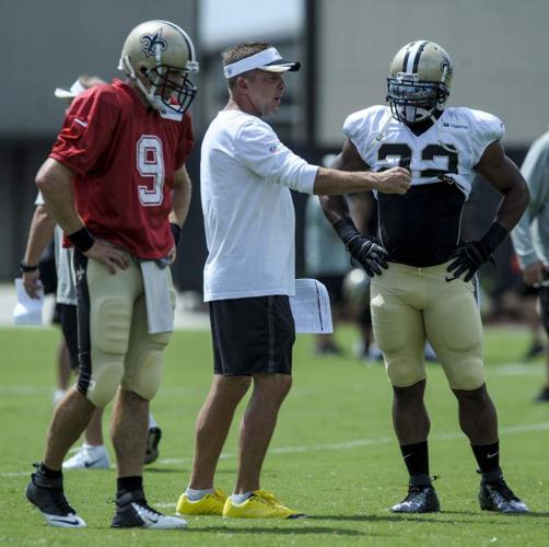 Saints practice photo gallery 2 Saints