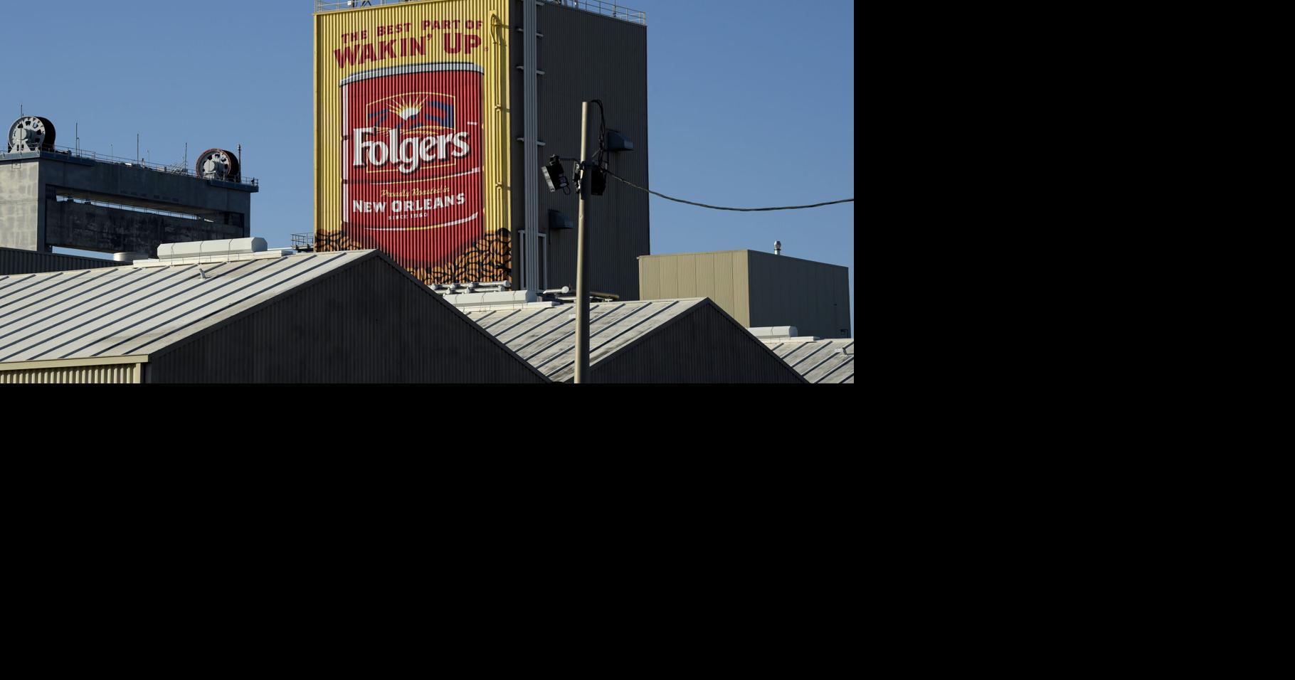 You smell Folgers coffee while crossing the High Rise. Here's how it came to New Orleans.