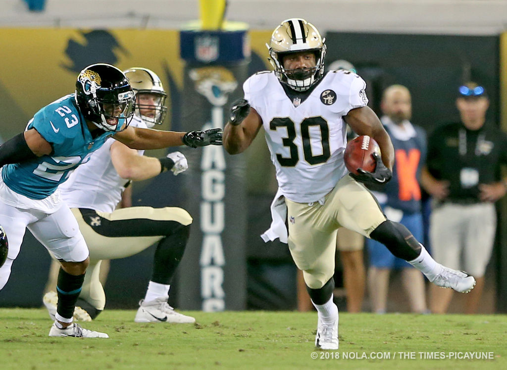 Jacksonville Jaguars vs. New Orleans Saints preseason game 2018