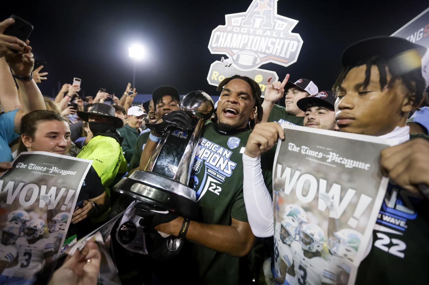 Yulman Stadium erupts into celebration as Green Wave captures AAC  Championship