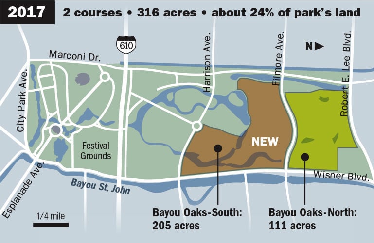 New championship golf course set to open soon in New Orleans' City Park