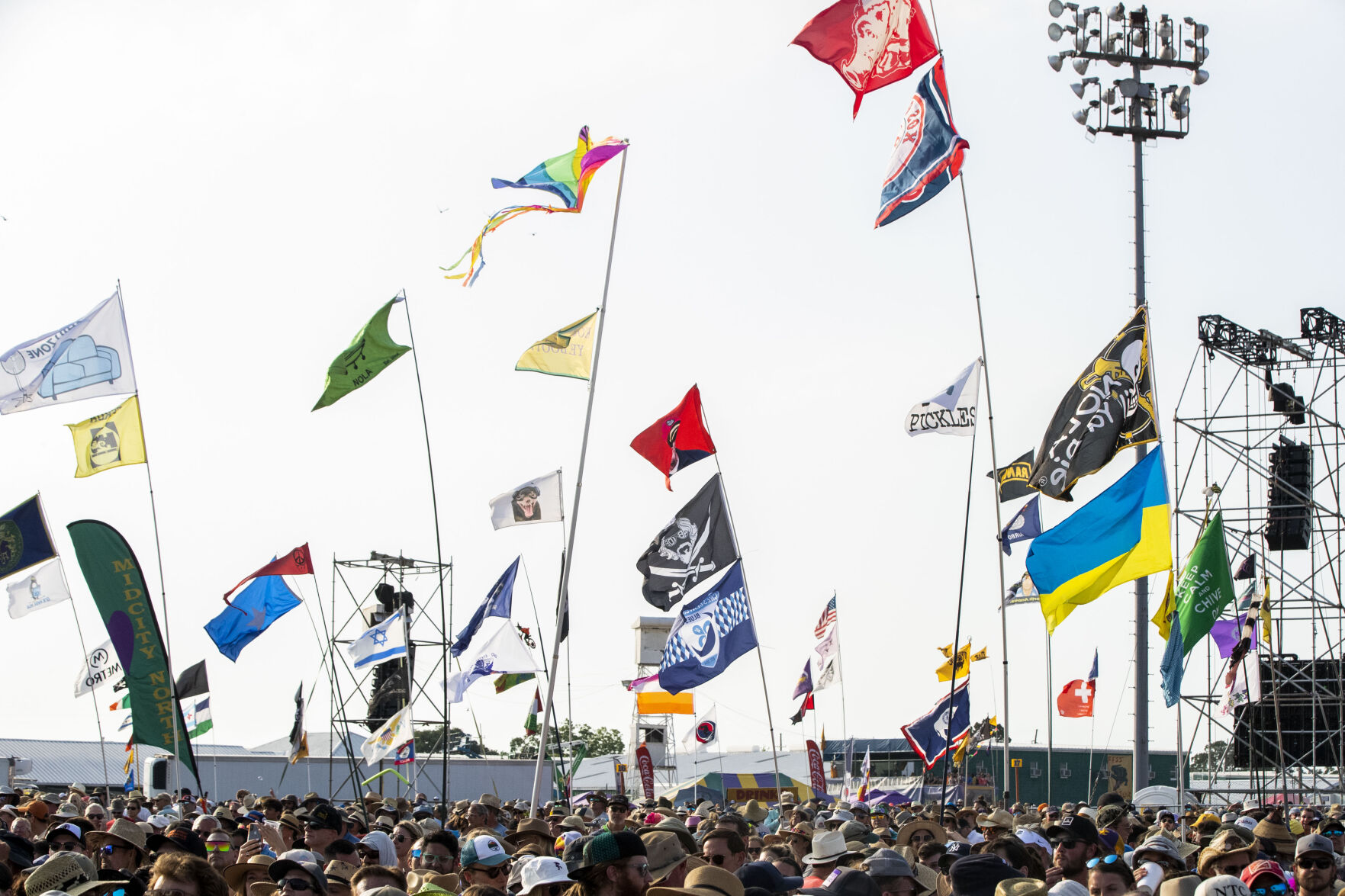 Jazz fest deals flagpole