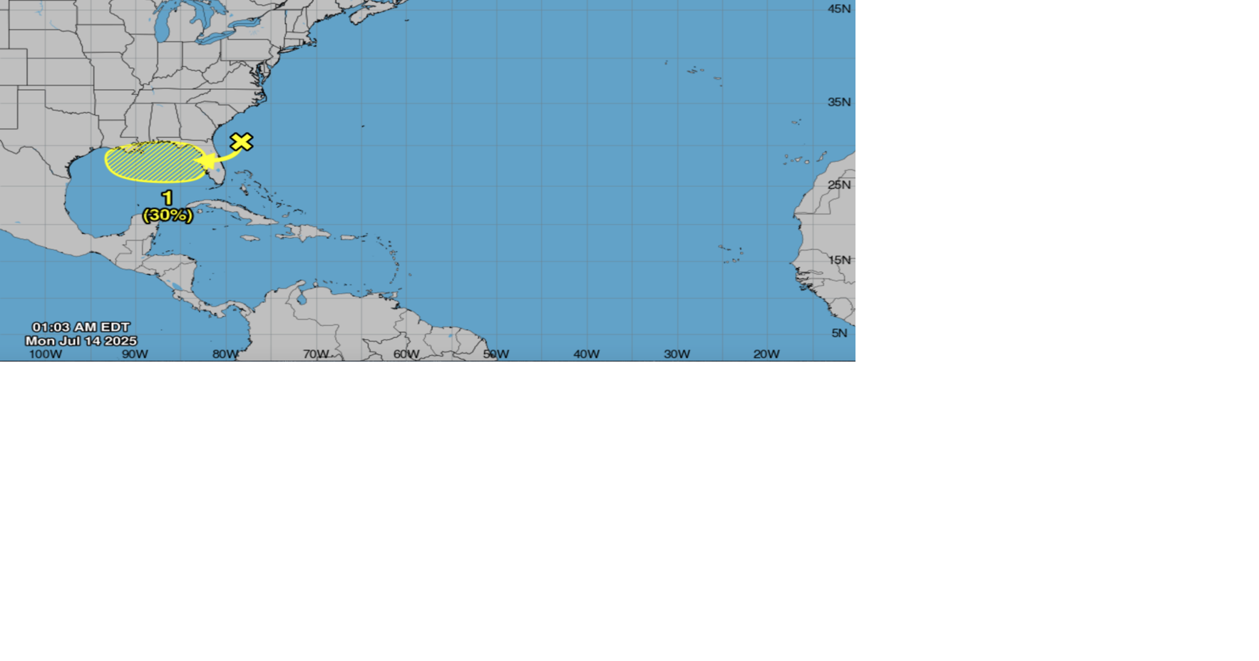 Disturbance could bring heavy rain, flooding to Gulf | Weather