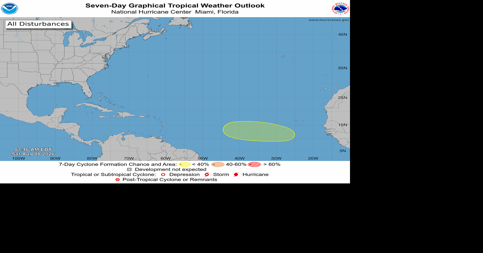 Hurricane forecasters tracking tropical wave off coast of Africa that could develop further