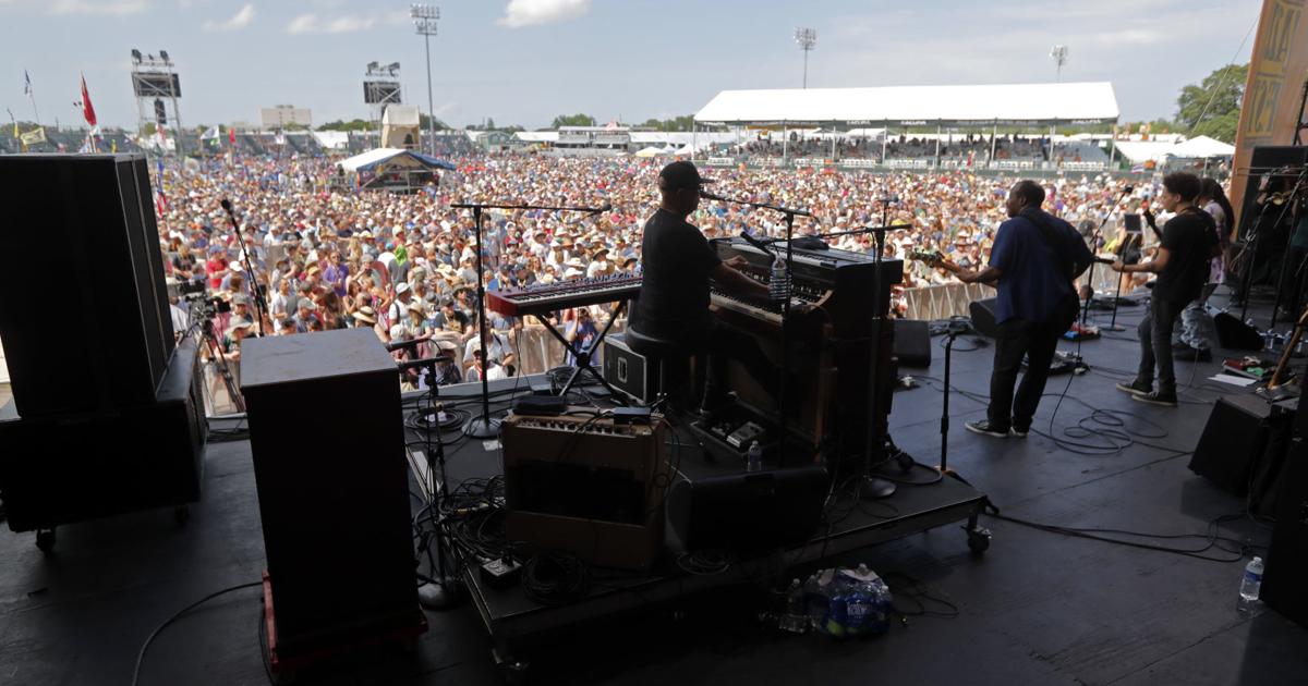 What do 2025 New Orleans Jazz Fest schedule cubes reveal? Louisiana