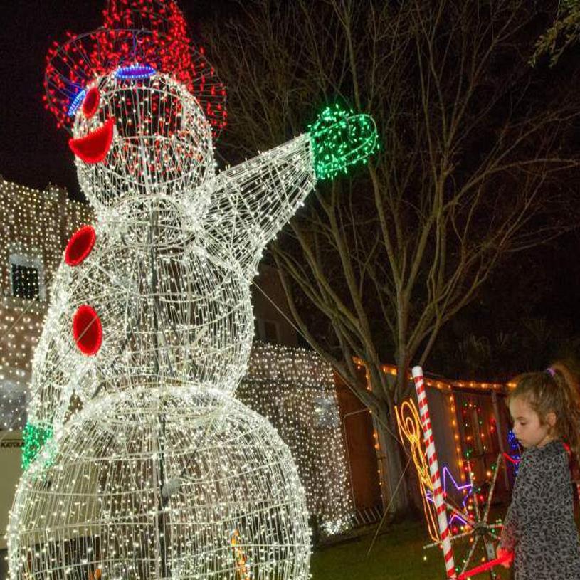 Photos Holiday Lights Shine Bright At Kenner Christmas Village In Heritage Park News Nola Com