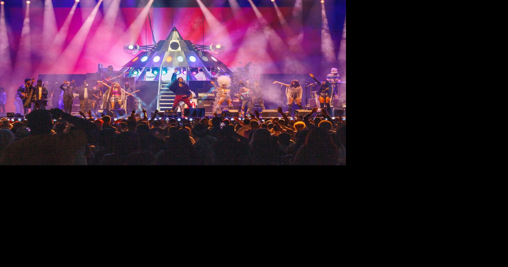 2026 Essence Fest closed with rapper T.I., Aaliyah tribute, a Fresh party and a spaceship Sunday was the least attended night at the Caesars Superdome but also the most eclectic lineup