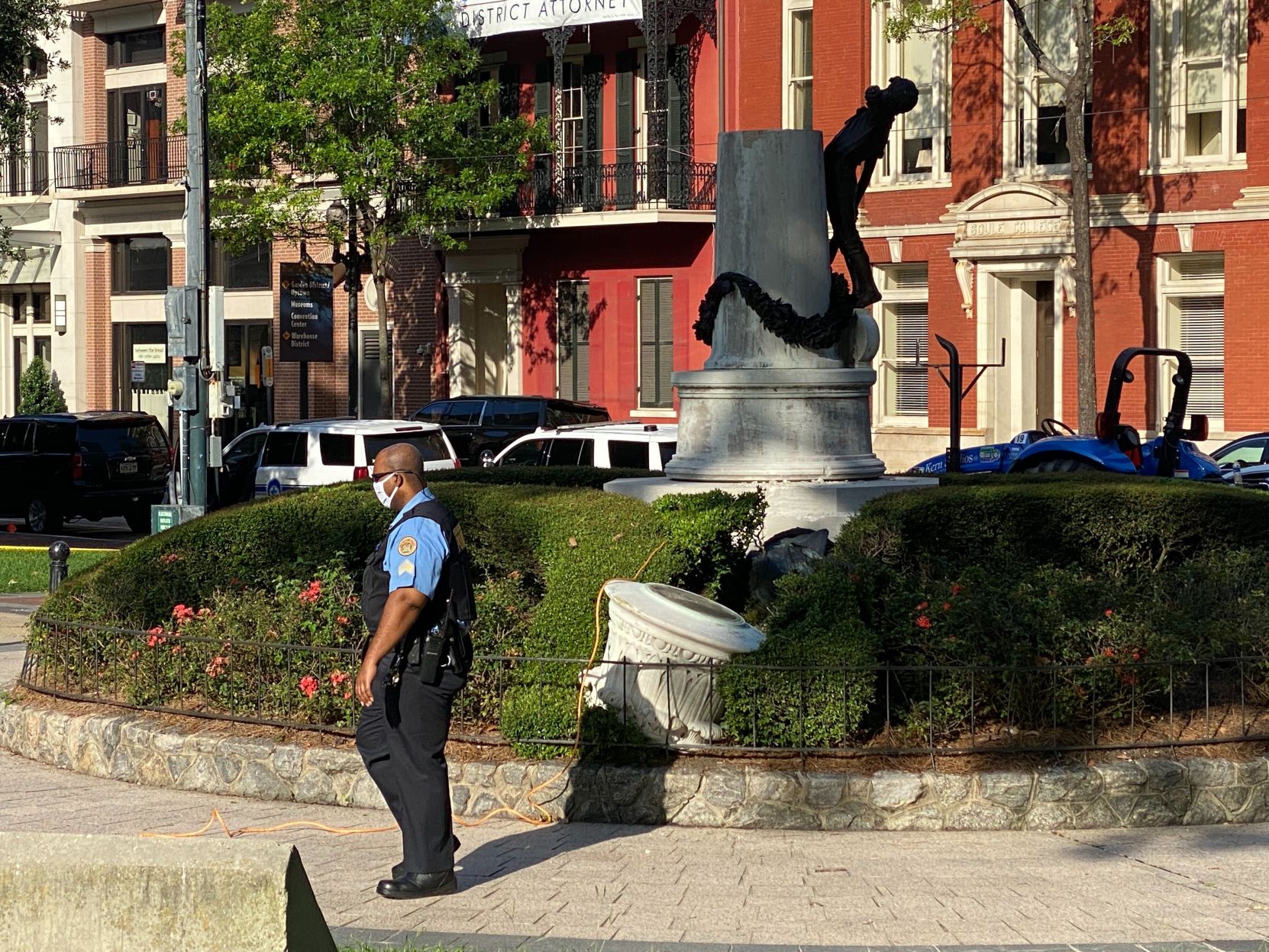 Third statue, Sophie B. Wright, vandalized in New Orleans; city
