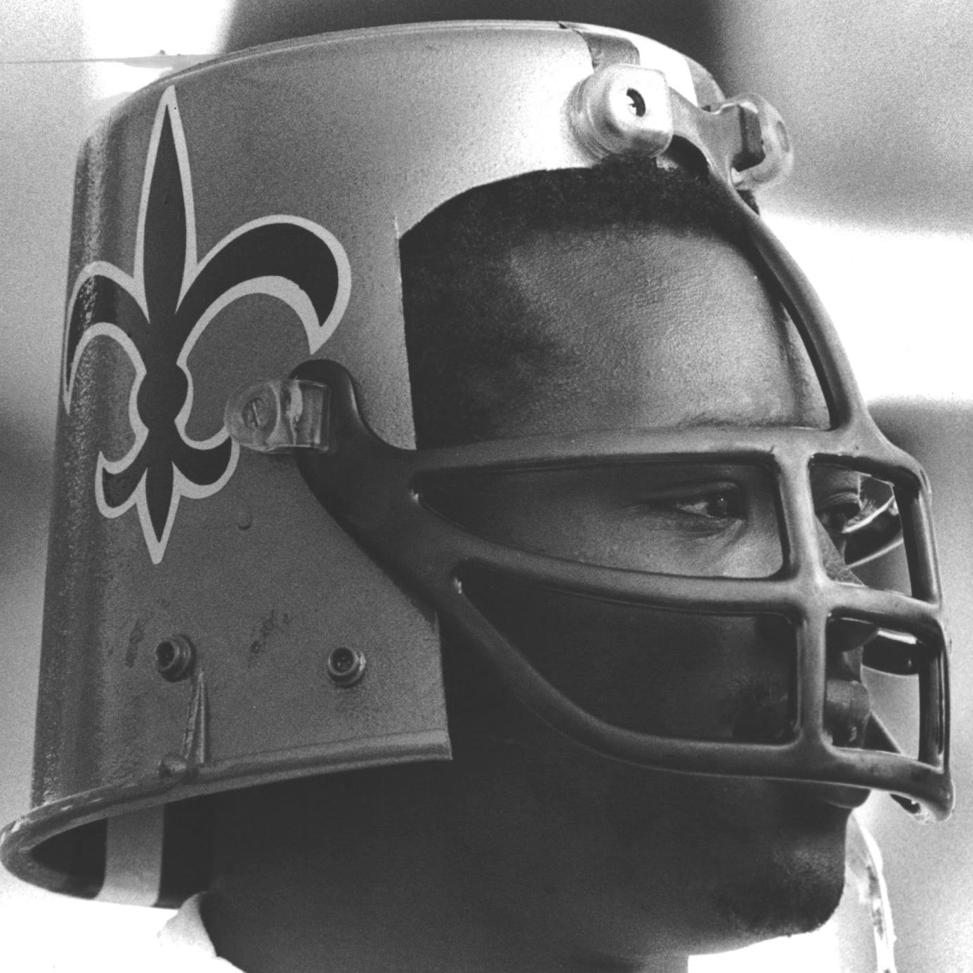 Do you remember the Saints' rookie 'bucket helmet'? | Entertainment/Life |  nola.com