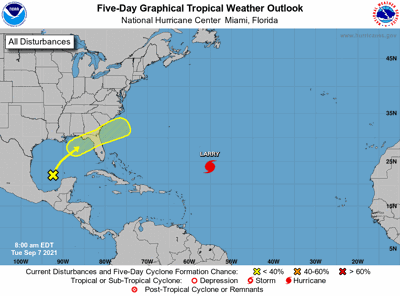 Tropical Disturbance In Gulf Heads To Florida Rain Likely In Louisiana But Not From System Hurricane Center Nola Com