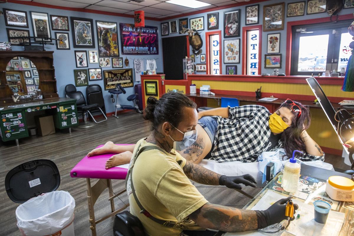 Jefferson tattoo shops, bars open for business under Phase 2 reopening that began Friday