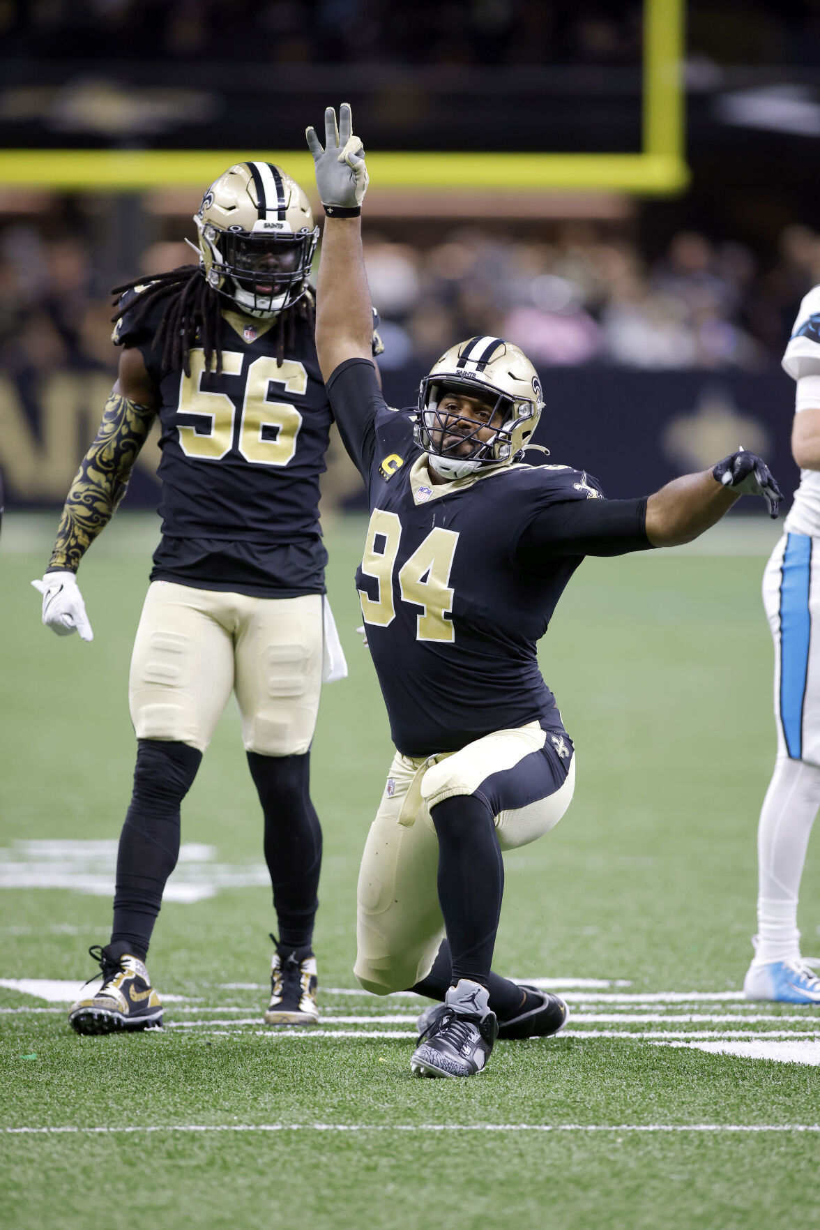 Not in Hall of Fame - #17 Overall, Cameron Jordan, New Orleans Saints,  Defensive End, #2 Defensive Lineman