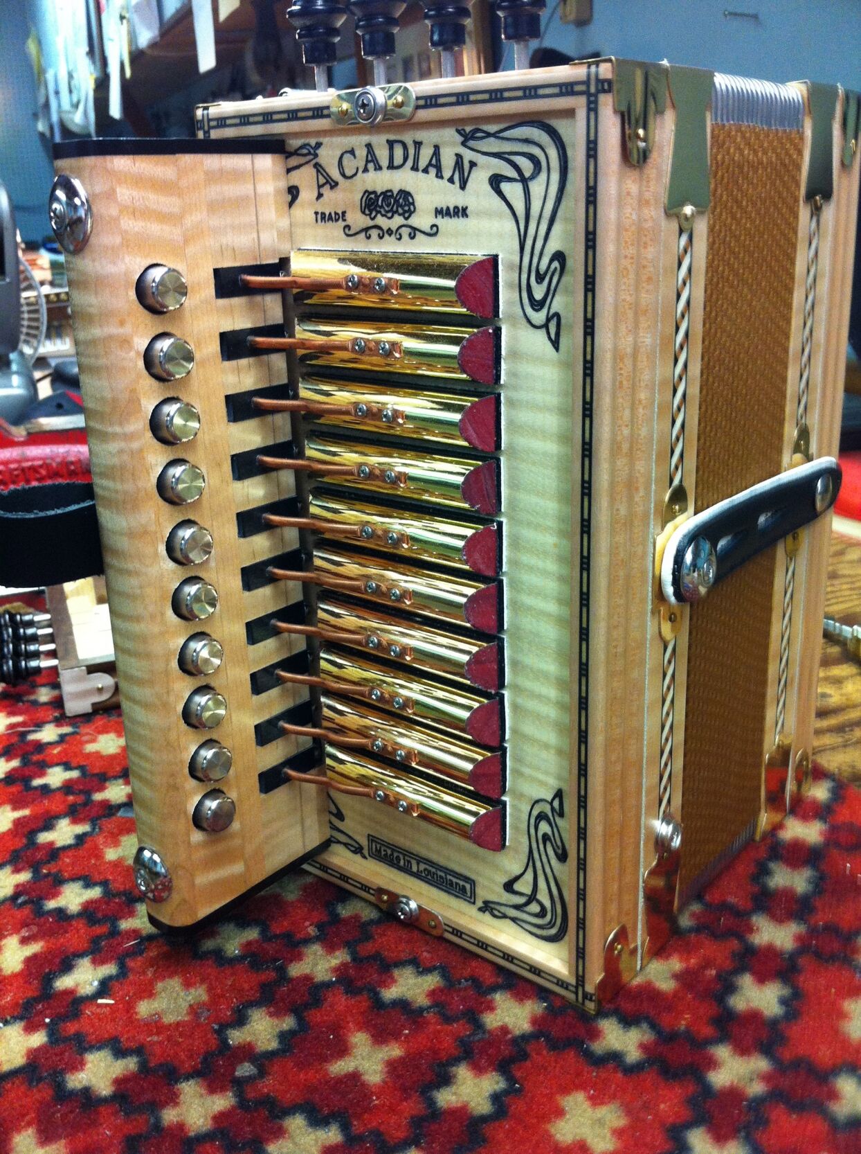 Marc Savoy preserves Cajun music through his accordions