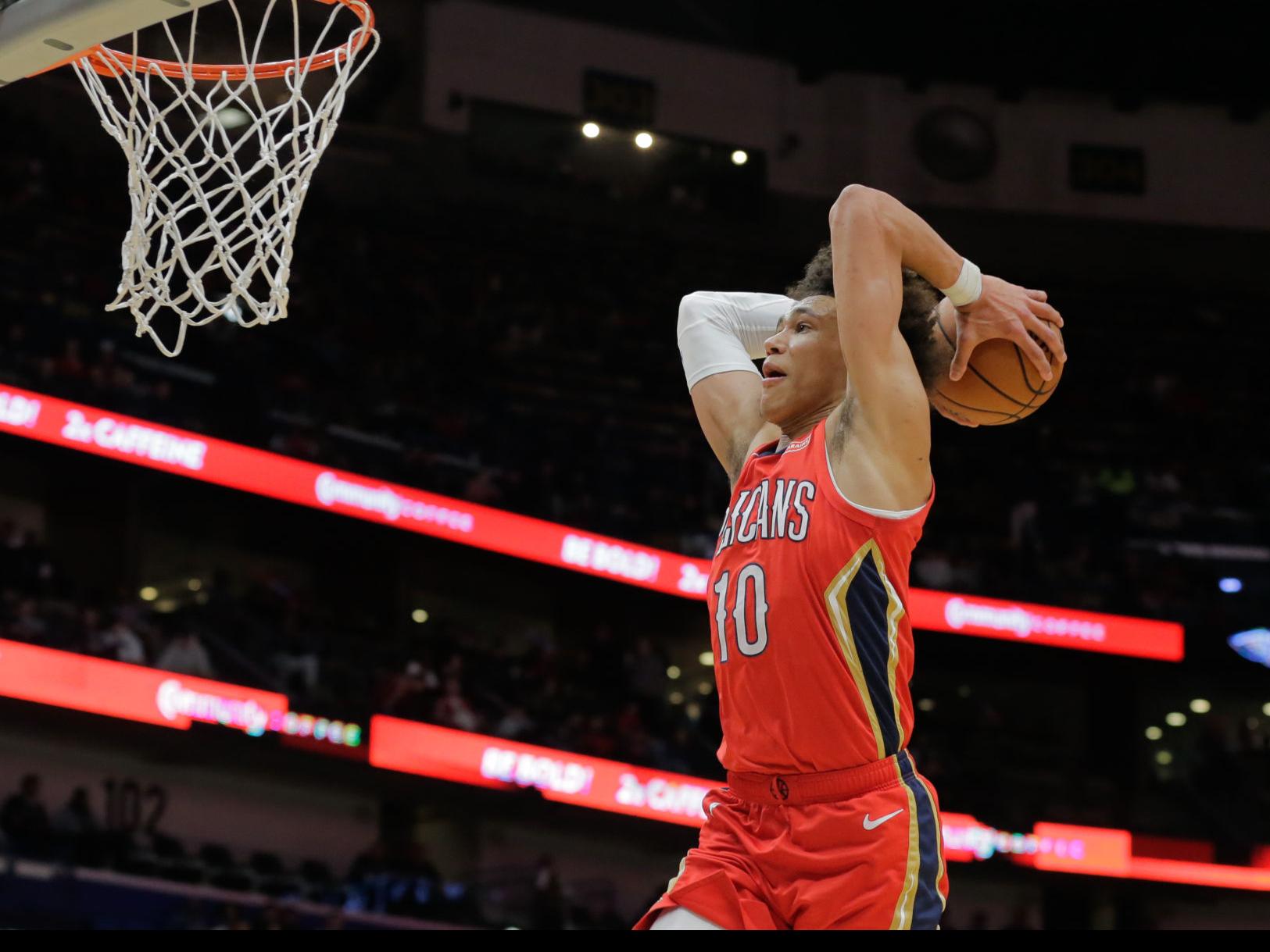 In 3 Years Jaxson Hayes Has Gone From High School Backup To Nba Rotation Piece Pelicans Nola Com