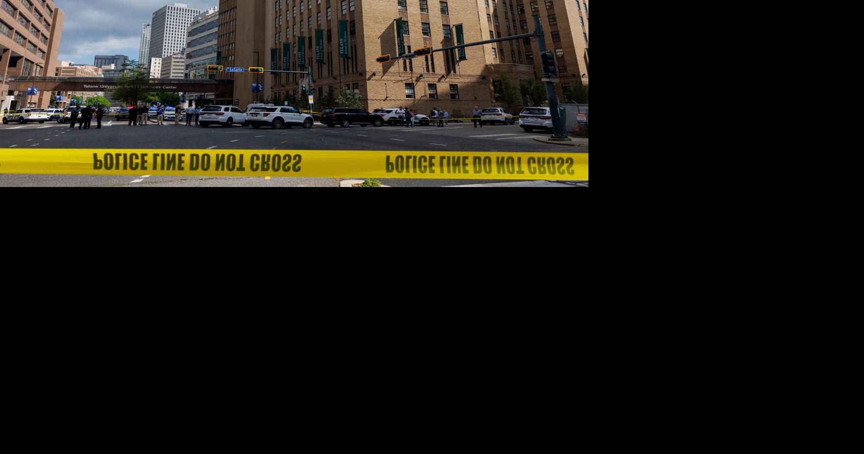 Three people wounded in shooting near Tulane medical school in downtown New Orleans