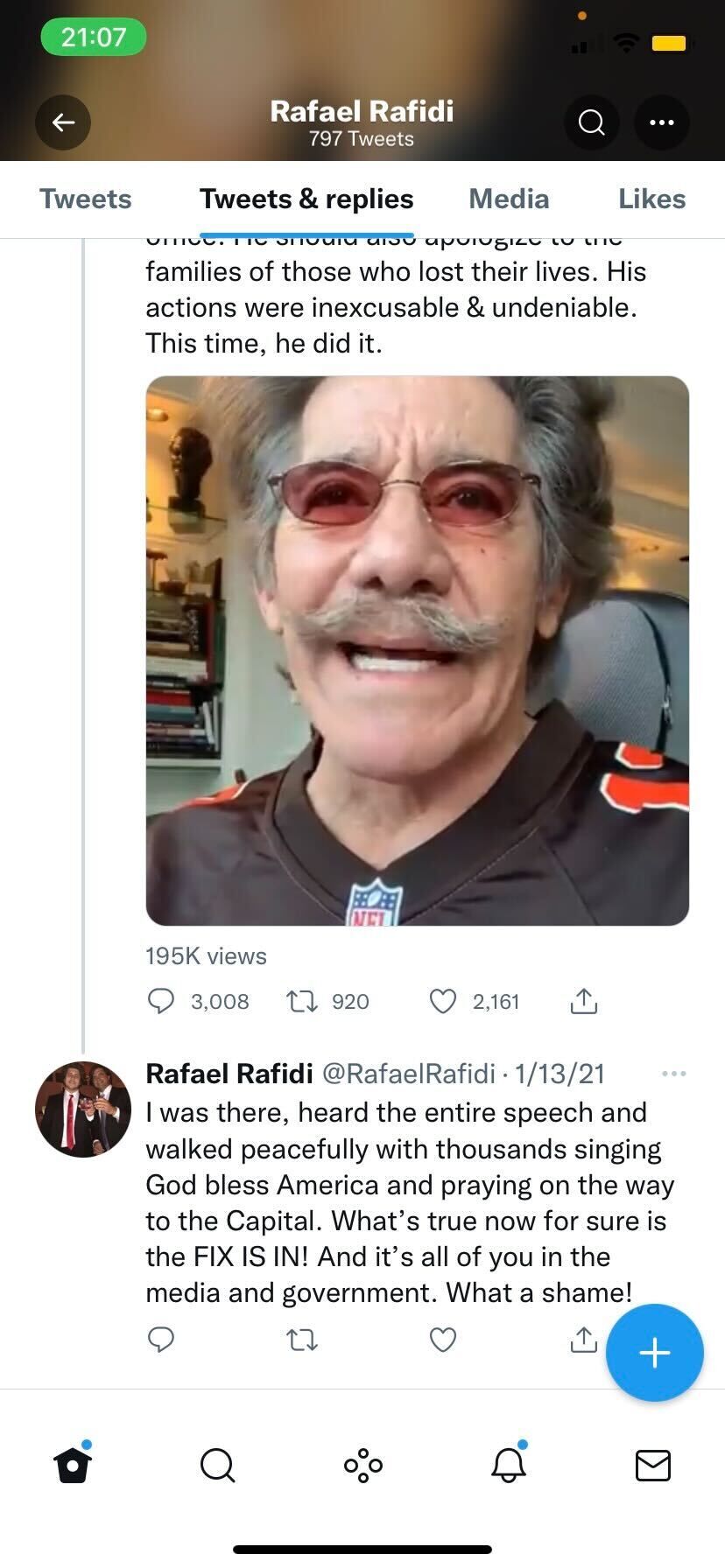 Rafael Rafidi Twitter screenshot 3