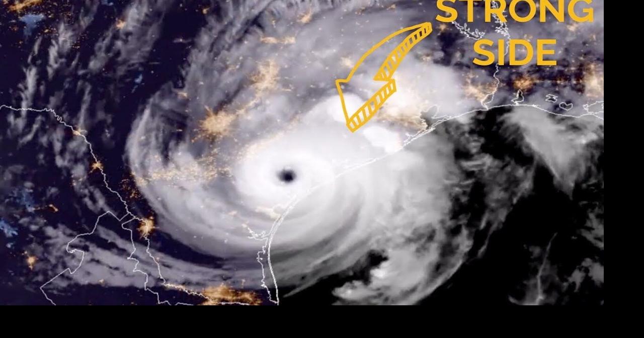 Watch: Is one side of a hurricane worse than another? Yes, and here's
