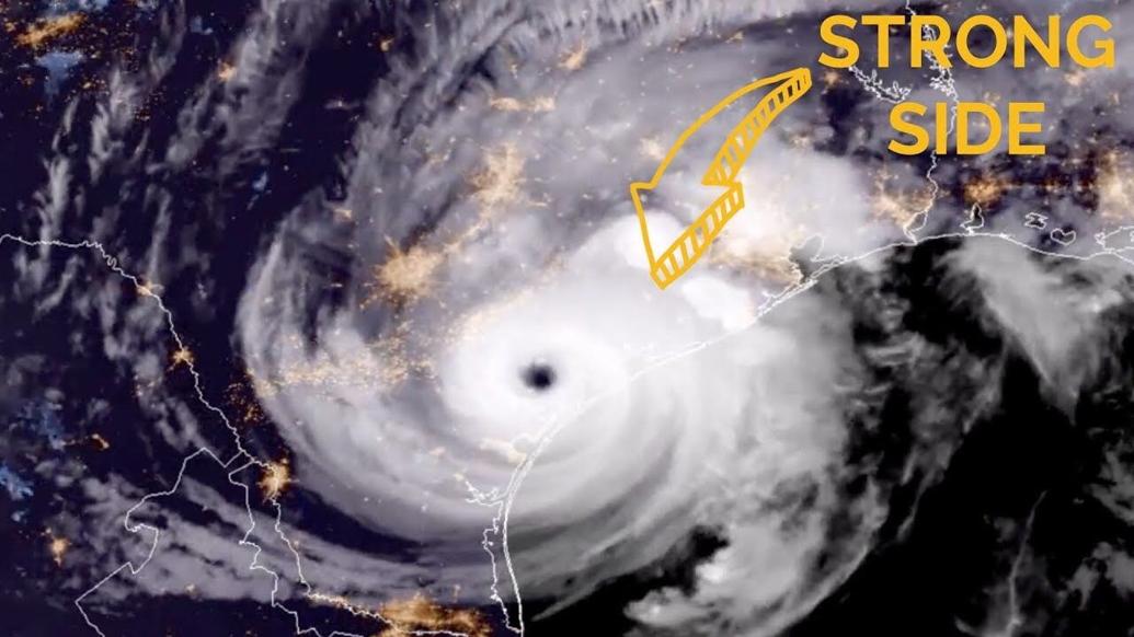 Watch Is one side of a hurricane worse than another? Yes, and here's