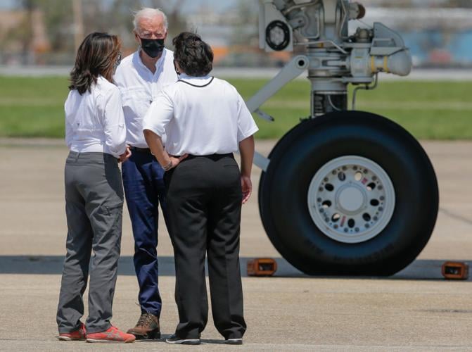 President Biden arrives in Louisiana to tour Hurricane Ida damage. Here ...